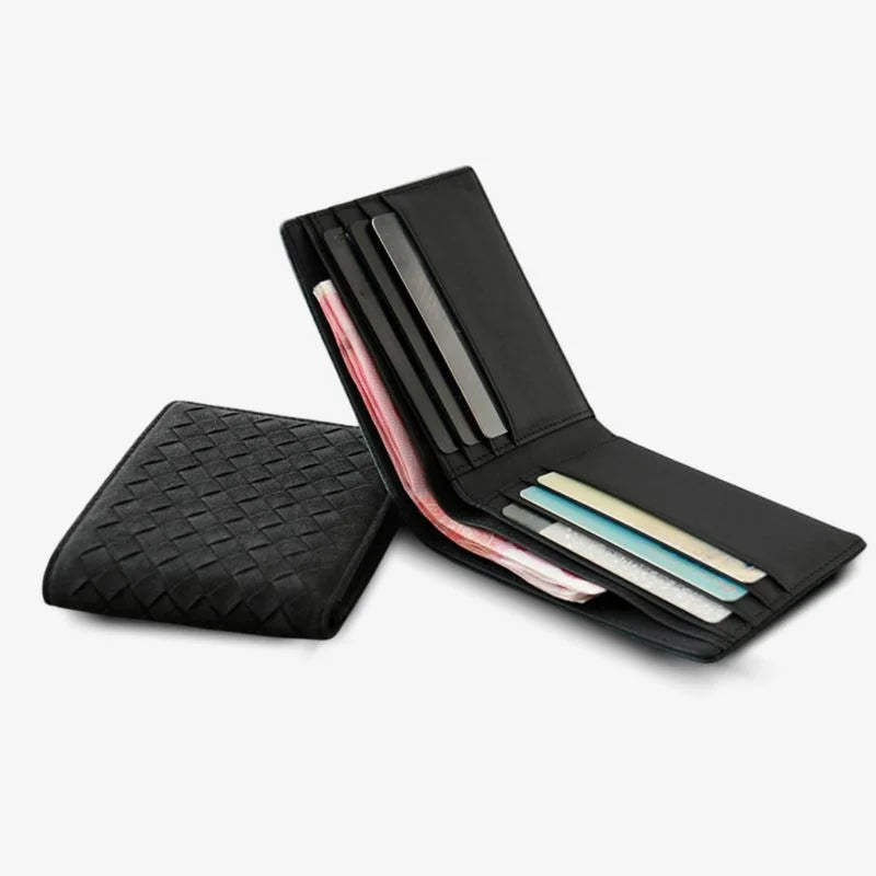 Luxurious Weave Wallet