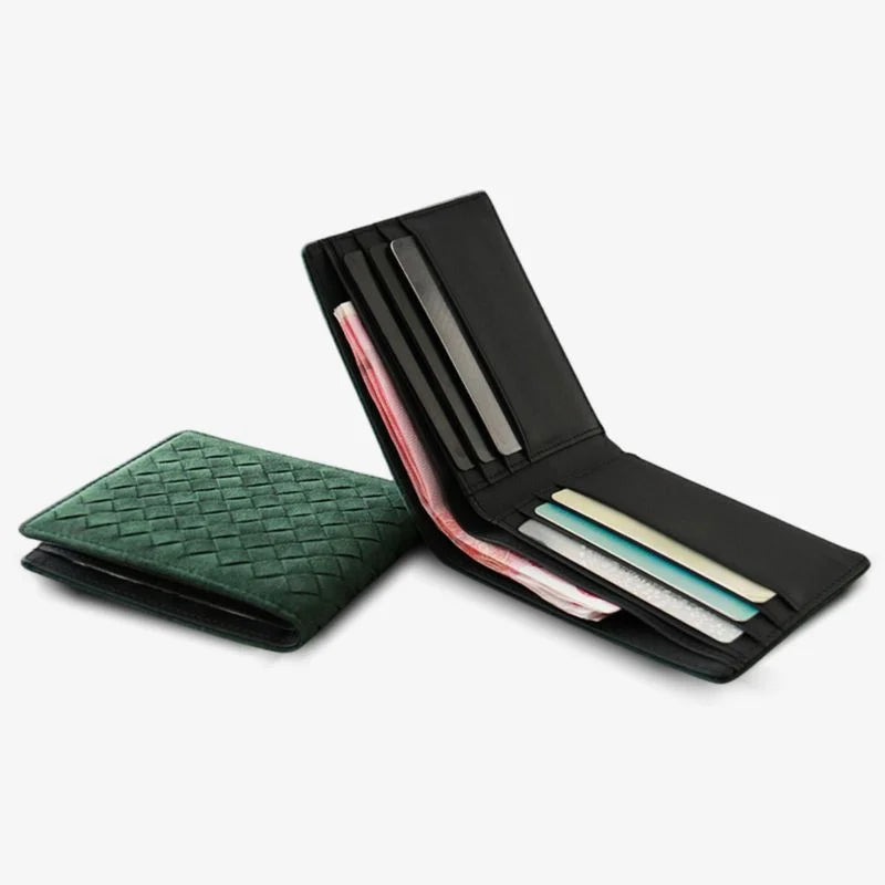 Luxurious Weave Wallet