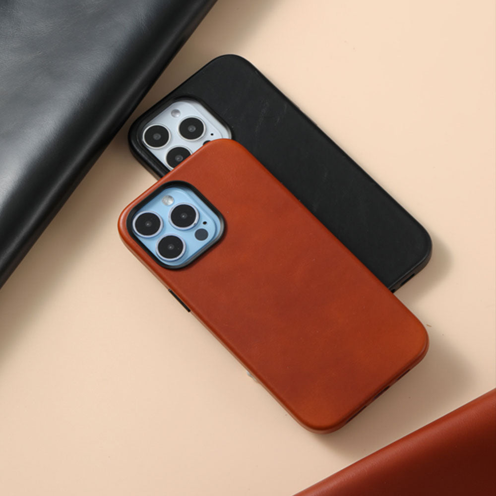 Leather iPhone 15 Case